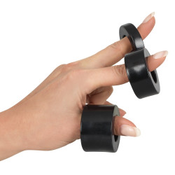 Rebel Men's Gear Kit de 3 Ballstretchers Stretching 25mm Noirs